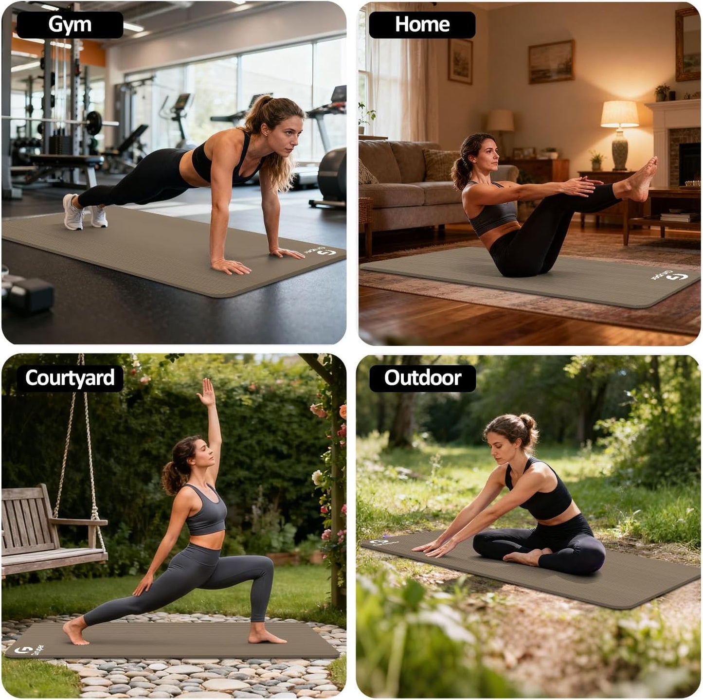 Premium Non-Slip Extra Thick Yoga Mat