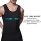 Mens Slimming Body Shaper Compression Tank Top Undershirt Shapewear