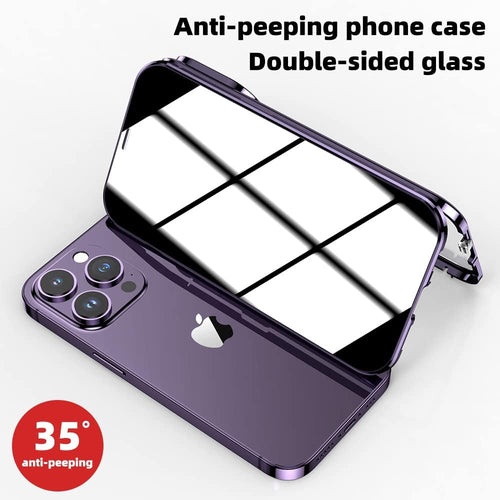 Anti-Peep iPhone Privacy Case – Magnetic Double Sided Protection