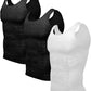 Mens Slimming Body Shaper Compression Tank Top Undershirt Shapewear