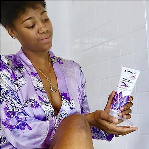 Derma E Vitamin E Shea Body Lotion – Lavender & Neroli Moisturizer (8 oz)