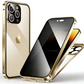 iPhone Magnetic Double Sided Privacy Protection Case